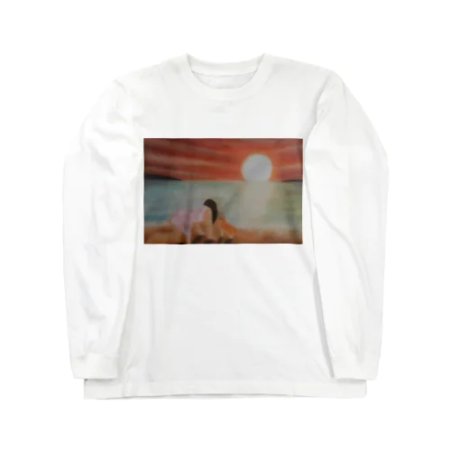 キャットサマー Long Sleeve T-Shirt