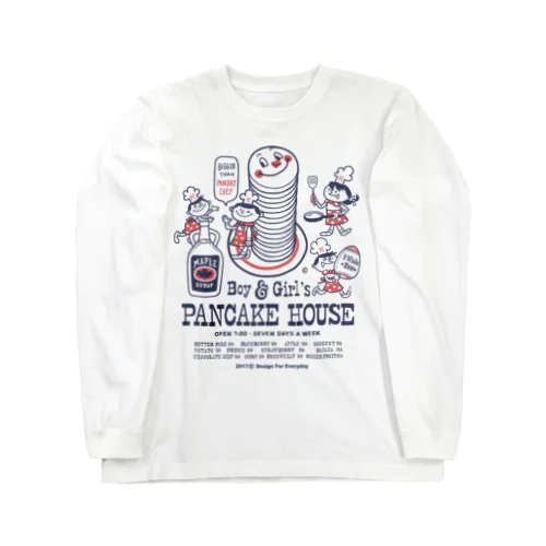 Boy&Girl'sパンケーキハウス Long Sleeve T-Shirt