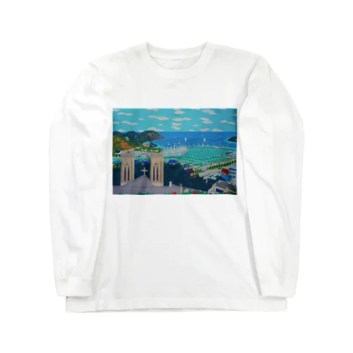 ニューカレドニアFOLの丘 Long Sleeve T-Shirt