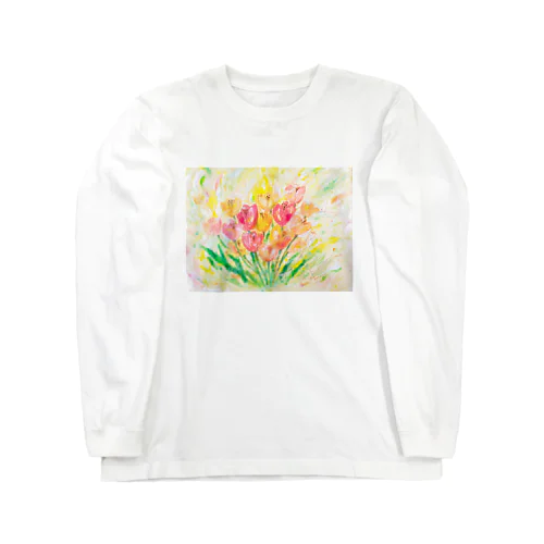 Mikuカフーアーツ【チューリップ🌷シリーズ】 Long Sleeve T-Shirt