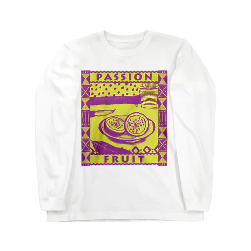 パッションフルーツ Long Sleeve T-Shirt