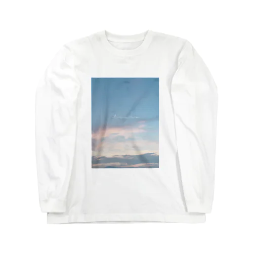 the sky I saw ロングスリーブTシャツ