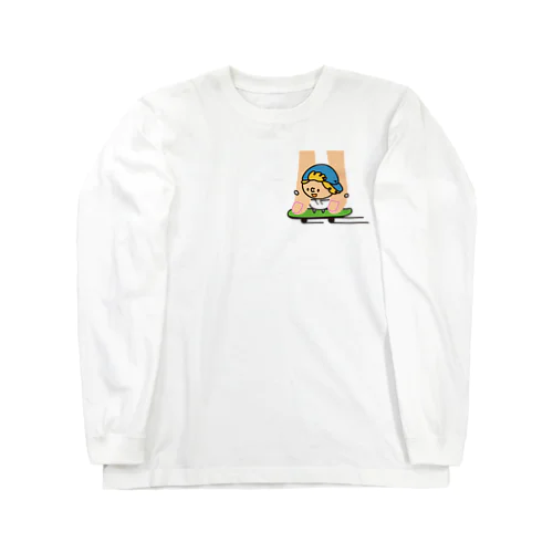 スケボーつぶっちと人。 Long Sleeve T-Shirt