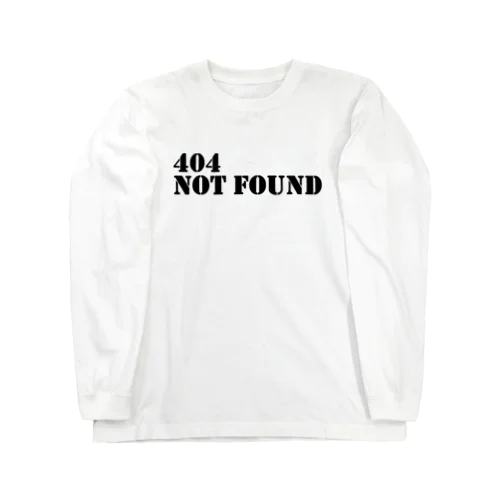 404 not found Long Sleeve T-Shirt