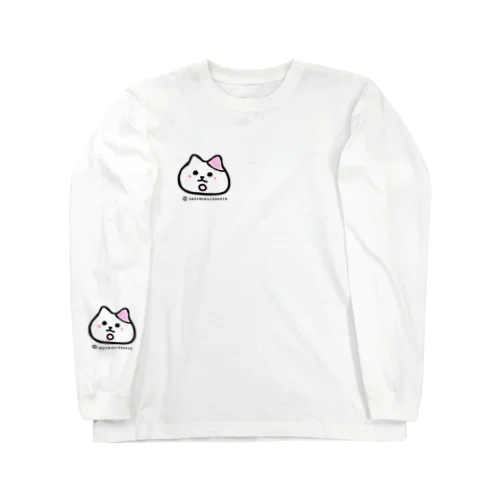 職なし辛いにゃ Long Sleeve T-Shirt