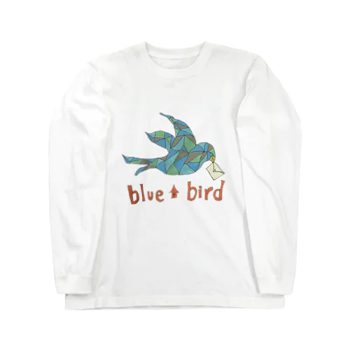 blue bird ロングスリーブTシャツ