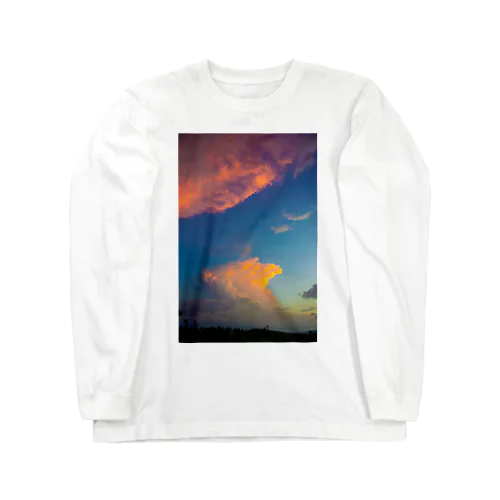 夕焼け雲 ロングスリーブTシャツ