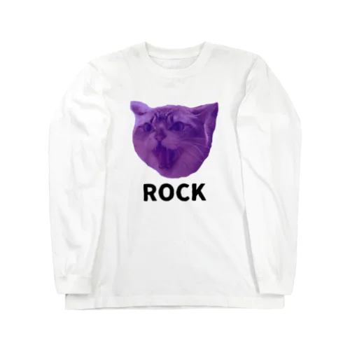 ロックなネコ Long Sleeve T-Shirt