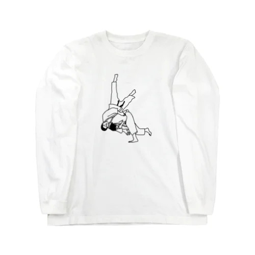 一本背負い Long Sleeve T-Shirt