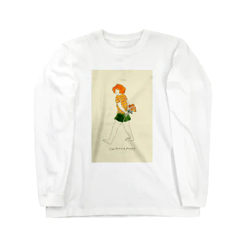 california poppy Long Sleeve T-Shirt