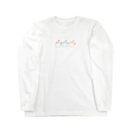 ひづめ 斜め45°ver. Long Sleeve T-Shirt