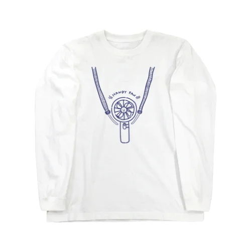 ゆるっとハンディファン Long Sleeve T-Shirt