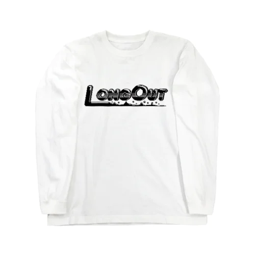 LONGOUTブラックロゴ Long Sleeve T-Shirt