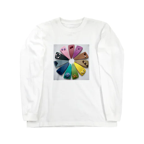 大きめのカラフルヘアピン Long Sleeve T-Shirt