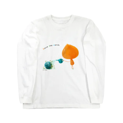 ココロのうつわ (メッセージ付き) Long Sleeve T-Shirt