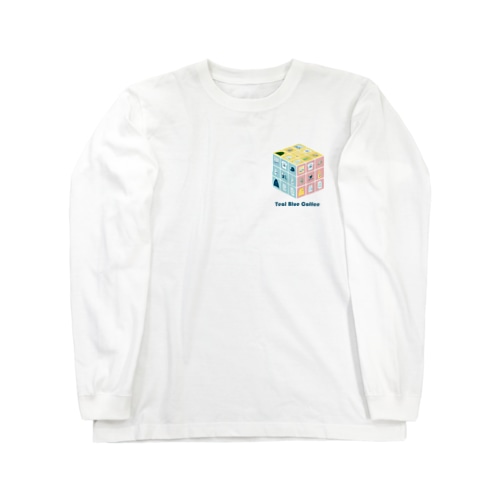 TealBlueItems _Cube COMPLETE Ver. Long Sleeve T-Shirt