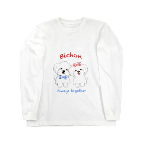 なかよしビション Long Sleeve T-Shirt