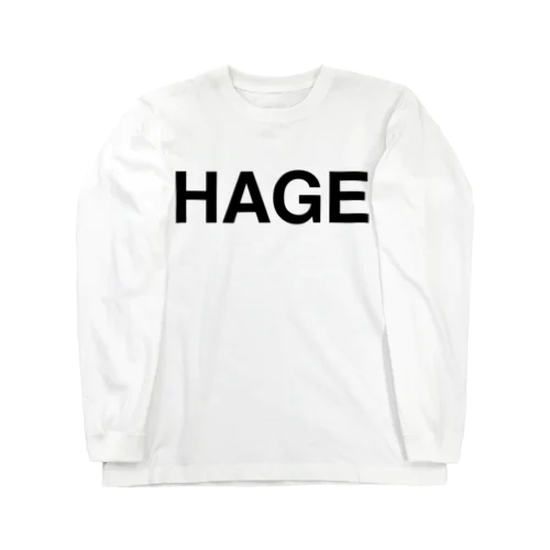 HAGE-ハゲ- ロングスリーブTシャツ