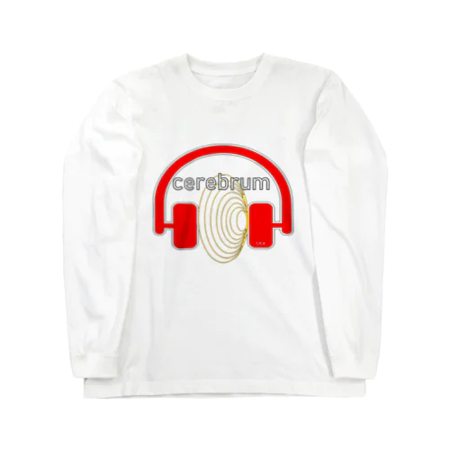 cerebrum Redheadphone ロングスリーブTシャツ