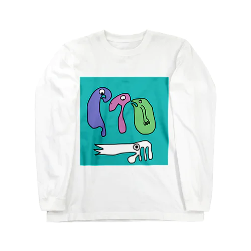 ネコ Long Sleeve T-Shirt