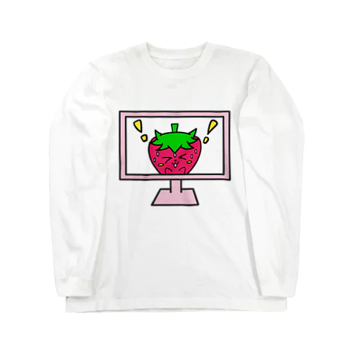 いちごのチーゴくん　テレビ ロングスリーブTシャツ