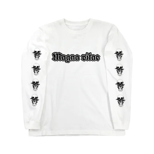 Magna vitae skull Long Sleeve T-Shirt