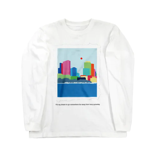 港街の Long Sleeve T-Shirt