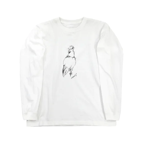 walking烏骨鶏 Long Sleeve T-Shirt