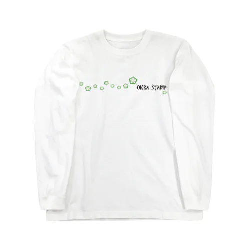 OKRA STAMP ロングスリーブTシャツ