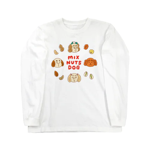 MIX NUTS DOG ロングスリーブTシャツ