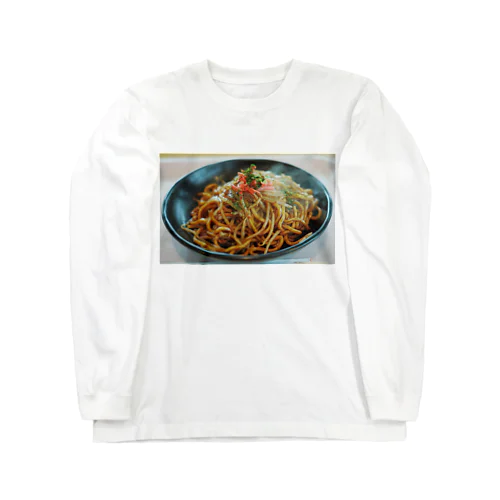 焼きそば Long Sleeve T-Shirt