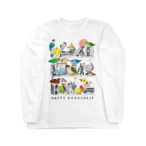 しあわせの本棚 Long Sleeve T-Shirt