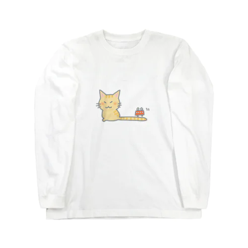 電車猫さん Long Sleeve T-Shirt