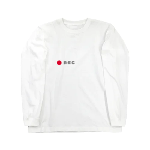 録画中（近すぎ！） Long Sleeve T-Shirt