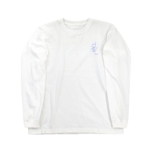 سُعَاد 　（ロゴ水色）🍃 Long Sleeve T-Shirt