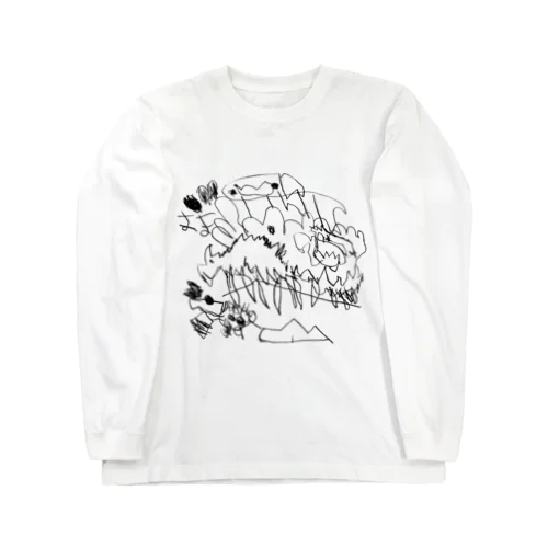 恐竜 Long Sleeve T-Shirt