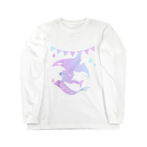 ロングTシャチ(グラデver.) Long Sleeve T-Shirt