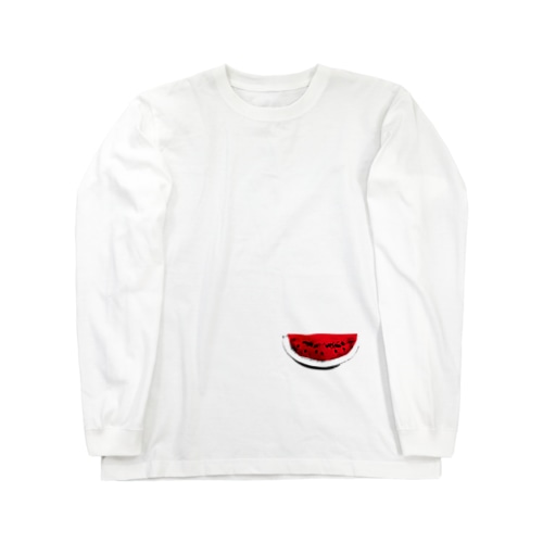 すいか -watermelon- 切 Long Sleeve T-Shirt