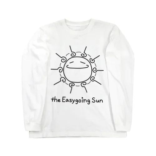 のんきなたいようSUN・線のみ Long Sleeve T-Shirt