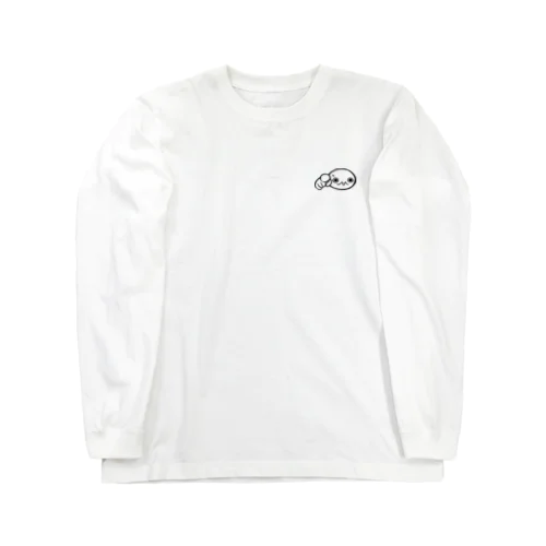 指差しモチゾーワンポイント Long Sleeve T-Shirt