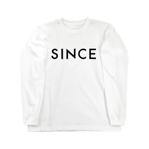 SINCE logo (black) Long Sleeve T-Shirt