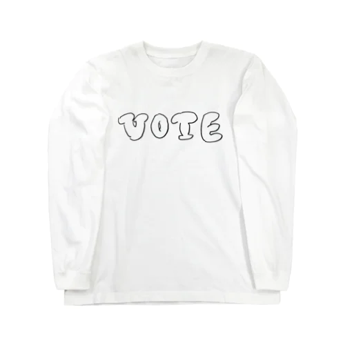 LET'S VOTE!  ロングスリーブTシャツ