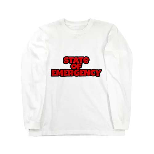 State of emergency グッズ ロングスリーブTシャツ