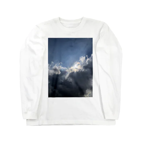 夏空や厚い雲ばかりでござるよ Long Sleeve T-Shirt