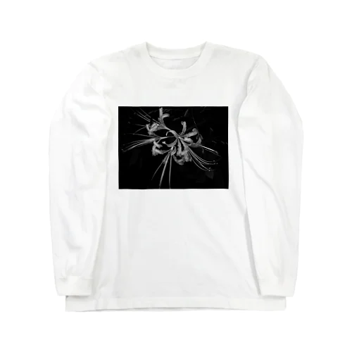 彼岸花　白 Long Sleeve T-Shirt