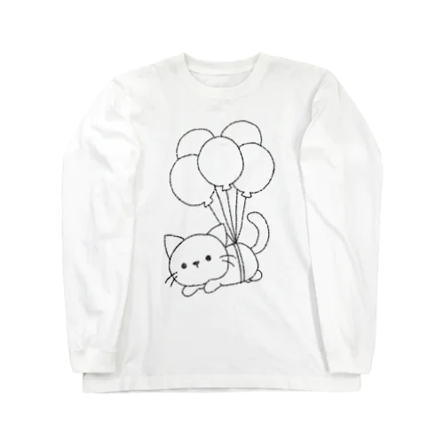 ふわふわぬっこ。 Long Sleeve T-Shirt