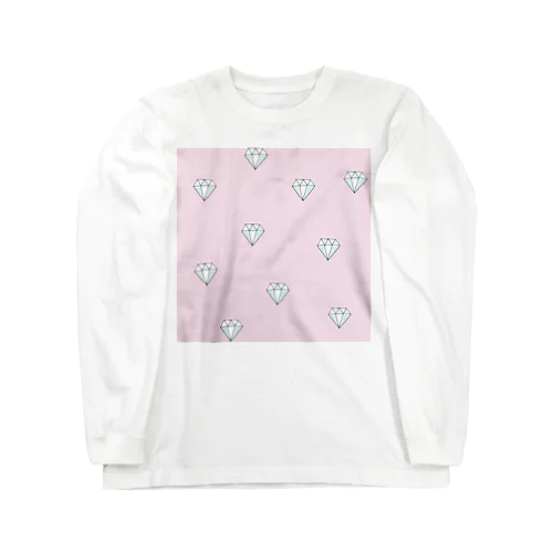 ピンクダイヤモンド Long Sleeve T-Shirt