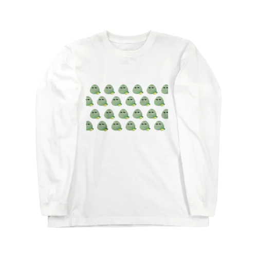 こんぶおにぎり羅列 Long Sleeve T-Shirt