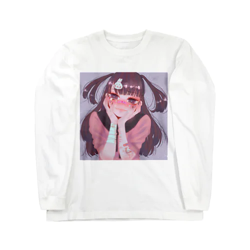 推しメン(ヘラ)ちゃん Long Sleeve T-Shirt