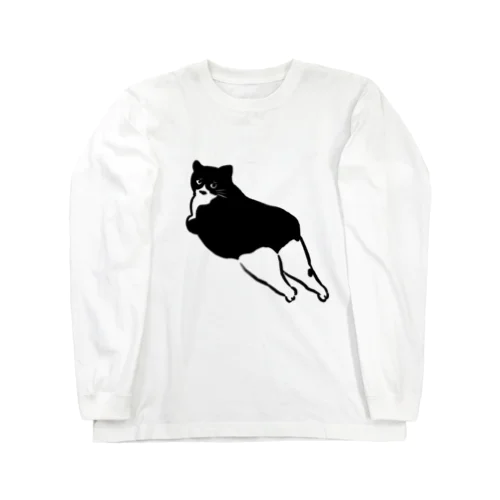 ミニスカ猫まる【せいこせんせい】 Long Sleeve T-Shirt